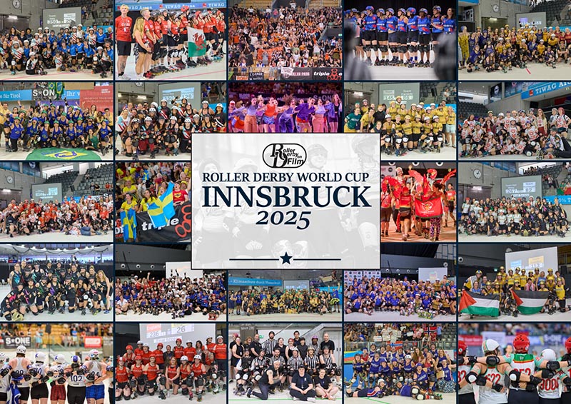 Roller Derby World Cup 2025, Innsbruck, Teams Poster download