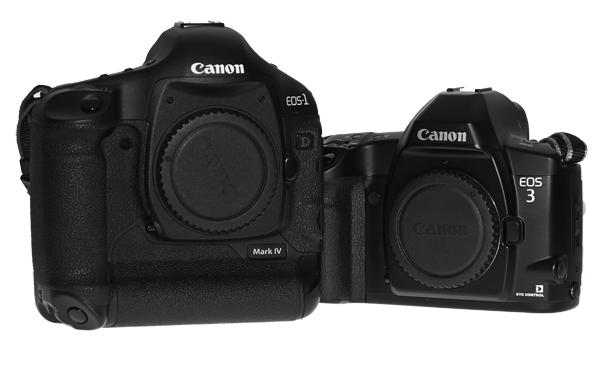 Canon EOS 1d mkiv and EOS 3