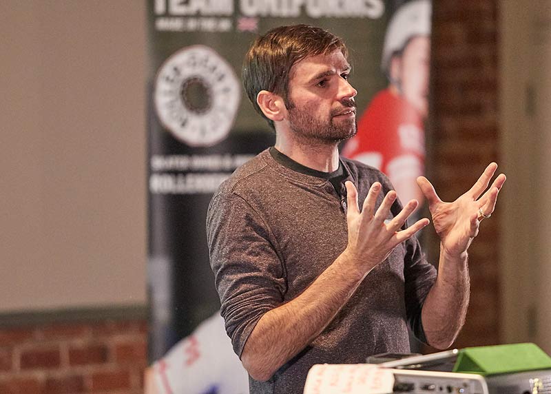 Ballistic Whistle, London Rollergirls and coach for England Roller Derby in 2011 and 2014 explains his approach to coaching at the Rule 56 conference